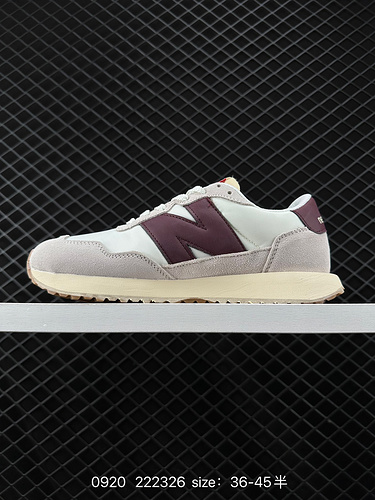 The 230 New Balance 237 series men's and women's casual sports shoes are made of a combination of pi