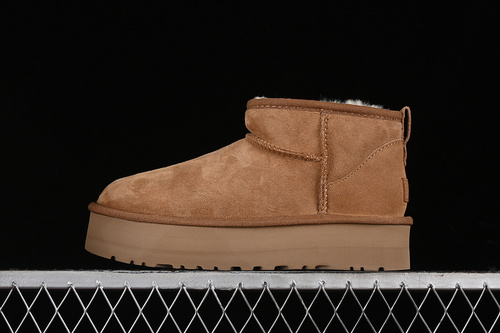 【300】[1135092]-[UGG CLASSIC ULTRA MINI PLATFORM 3CM MAROOM]-[WOMAN:35-40]