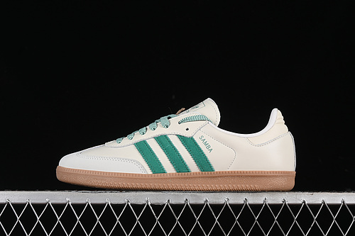 【280】[JI3906]-[ORIGINALS SAMBA OG WHITE/GREY/GREEN/BROWN]-[WOMAN:35-39]-[MAN:40-45]