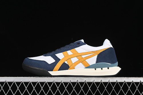 【280】[1183B510-103]-[ONITSUKA TIGER UITIMATE 81 EX WHITE/BLUE/YELLOW]-[WOMAN:35-39]-[MAN:40-45]