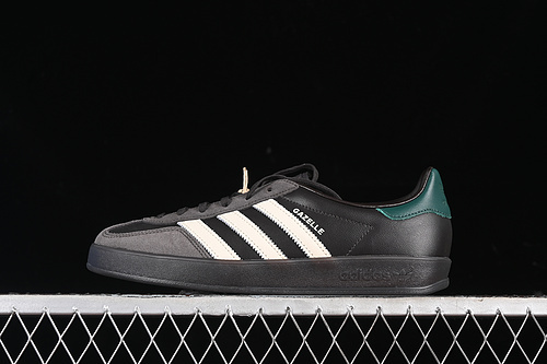 【280】[IH0374]-[ORIGINALS GAZELLE INDOOR WHITE/BLACK/GREEN]-[WOMAN:35-39]-[MAN:40-45]