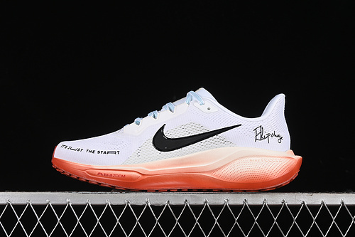 【260】[HJ7037-100]-[ELIUD KIPCHOGE X AIR ZOOM PEGASUS 41 WHITE/BLACK/PALE IVORY/DRAGON RED/GREEN]