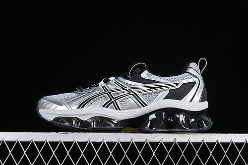 【200】[1203A270-022]-[AS*ICS GEL-QUANTUM KINETIC GRAY SILVER BLACK] -[MAN:40-45]