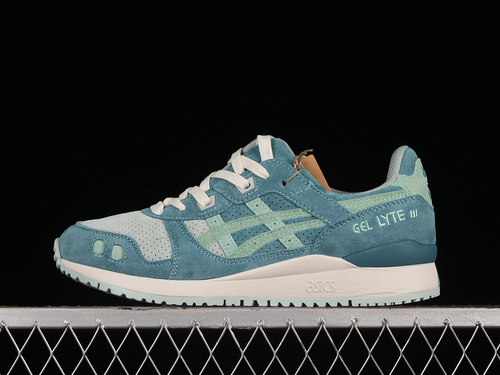 【260】[1201A164-300]-[EVISU X GEL-LYTE III 3 BLUE GREEN]-[WOMAN:36-39]-[MAN:40-45]
