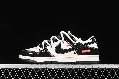 【400】[SJ2068-288]-[SB DUNK LOW SUP WHITE/BLACK/RED]-[WOMAN:36-39]-[MAN:40-45]