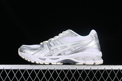 【270】[1201A457-100]-[AS*ICS GEL-KAYANO 14 WHITE SILVER] -[WOMAN:36-39]-[MAN:40-45]