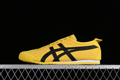 【200】[1183A746-750]-[ONITSUKA TIGER MEXICO 66 YELLOW BLACK] -[WOMAN:36-39]-[MAN:40-45]