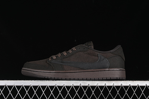 【630】[DM7866-202]-[TRAVIS SCOTT X JORDAN 1 LOW OG SP DARK MOCHA/BLACK/VELVET BROWN]-[MAN:40-48.5]