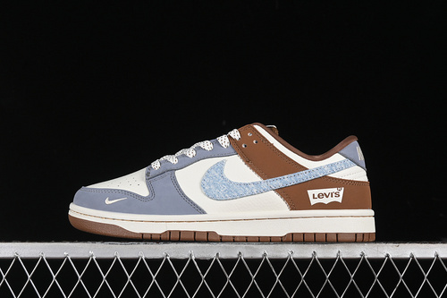 【360】[JH8310-958]-[SB DUNK LOW WHITE/BLUE/BROWN]-[WOMAN:36-39]-[MAN:40-45]