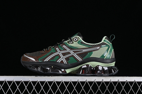 【200】[1203A270-251]-[AS*ICS GEL-QUANTUM KINETIC BLACK GREEN] -[MAN:40-45]