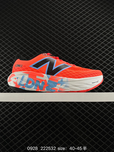 260 New Balance NB Fresh Foam Evoz v2 comfortable and durable low top running shoes, pure original v