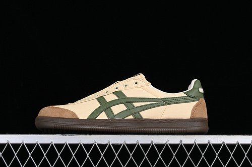 【200】[1183C129-250]-[ONITSUKA TIGER TOKUTEN BROWN GREEN]-[WOMAN:36-39]-[MAN:40-45]