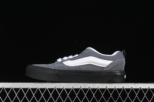 【240】[VN000D22PWT]-[VANS KNU SKOOL WHITE/GREY/BLACK]-[WOMAN:35-39]-[MAN:40-45]