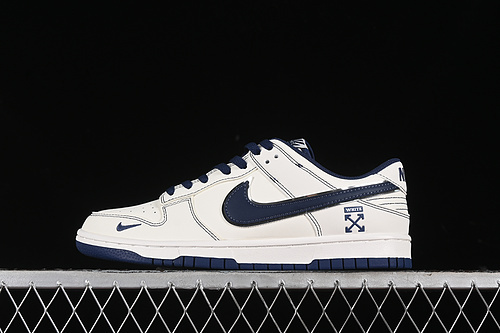 【380】[DJ2024-011]-[SB DUNK LOW OFF-WHITE OFF WHITE/BLUE]-[WOMAN:36-39]-[MAN:40-45]