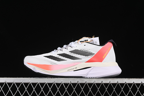 【220】[IF9210]-[ADIZERO BOSTON 12 CLOUD WHITE/AURORA METALLIC/SOLAR RED]-[WOMAN:36-39]-[MAN:40-45]