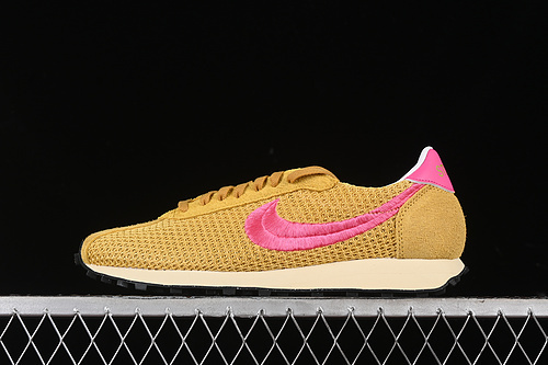 【230】[FQ5369-700]-[STUSSY ROSHE RUN LD-1000 SANDED GOLD/LASER FUCHSIA/FOSSIL]-[UNISEX:36-47.5]