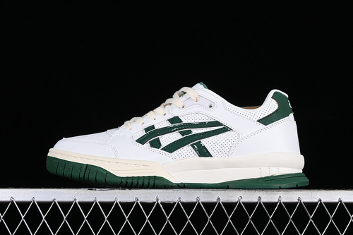 【230】[1203A397-102]-[AS*ICS TIGER GEL-SPOTLYTE LOW WHITE GREEN]-[WOMAN:35-39]-[MAN:40-45]
