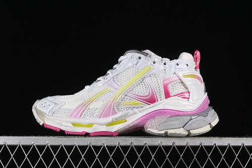 【540】[W3RMU9517]-[BA*LEN*CIAGA RUNNER KITH FOUR.COLOR 7.0 WHITE/YELLOW/PINK]-[UNISEX:35-46]