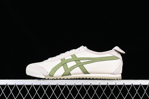 【200】[1183B391-202]-[ONITSUKATIGER MEXICO 66 VIN BEIGE GREEN]-[UNISEX:35-44]