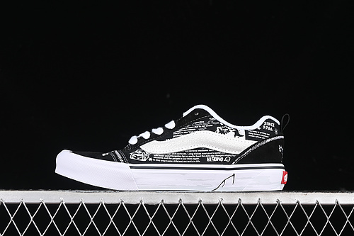 【250】[VN0009QWFGI]-[HIRONO X VANS KNU SKOOL WHITE/BLACK/GREY]-[WOMAN:35-39]-[MAN:40-45]