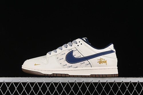 【360】[XY1688-011]-[SB DUNK LOW WHITE/GOLD/BLUE]-[WOMAN:36-39]-[MAN:40-45]