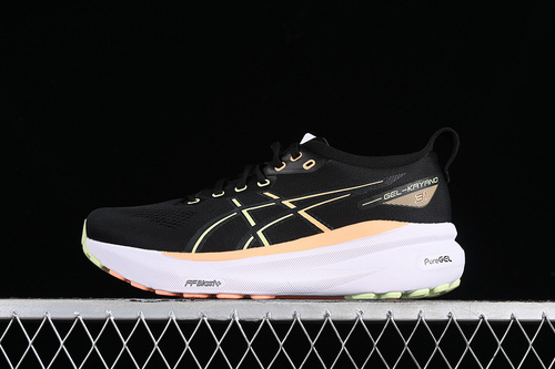 【270】[1011B867-003]-[AS*ICS GEL-KAYANO 31 BLACK YELLOW ORANGE] -[WOMAN:36-39]-[MAN:40-45]