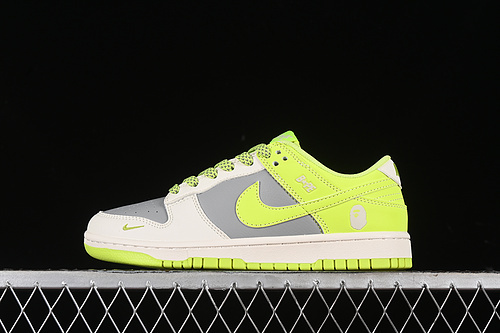 【330】[BB8969-005]-[SB DUNK LOW BAPE GREY/BEIGE/GREEN]-[WOMAN:36-39]-[MAN:40-45]