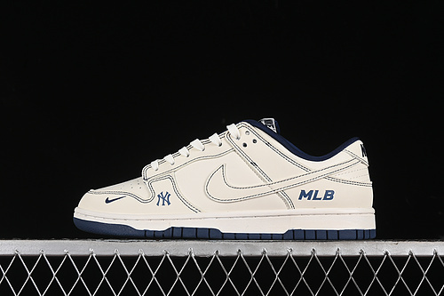 【360】[KK1688-001]-[SB DUNK LOW MLB OFF WHITE/BLUE]-[WOMAN:36-39]-[MAN:40-45]