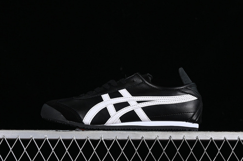 【200】[DL408-9001]-[ONITSUKA TIGER MEXICO 66 BLACK WHITE] -[WOMAN:36-39]-[MAN:40-45]