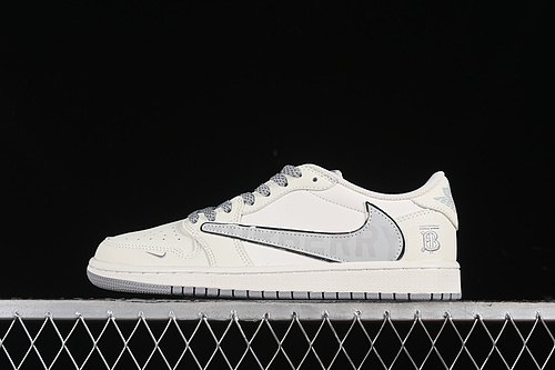 【330】[DM7866-022]-[TRAVIS SCOTT X FRAGMENT DESIGN X AIR JORDAN 1 LOW OG SP OFF WHITE/SILVER]-[36-45]