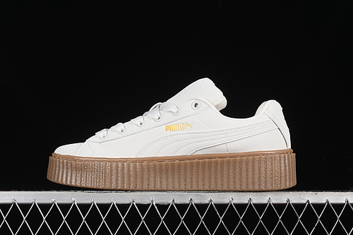 【250】[396813-03]-[FENTY X CREEPER PHATTY EARTH TONE PACK WARM WHITE/GOLD/GUM]-[UNISEX:36-45]