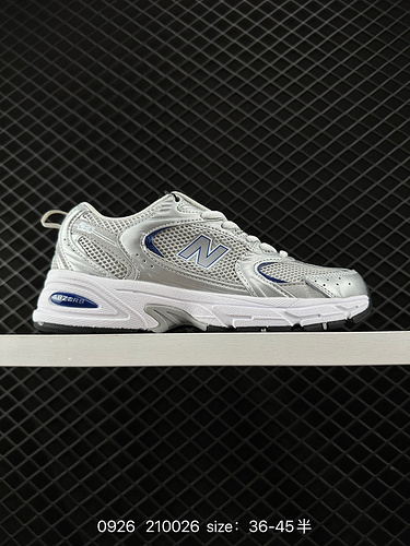 230 New Balance NB530 sneakers, retro running shoes with thick soles and height increasing dad sneak