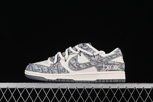 【380】[SJ2068-285]-[SB DUNK LOW WHITE/GREY]-[WOMAN:36-39]-[MAN:40-45]