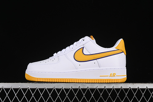 【300】[FZ1151-100]-[KOBE BRYANT X AIR FORCE 1 07 LOW WHITE/VARSITY MAIZE/VARSITY PURPLE]-[36-45]