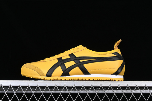 【200】[DL408-0490]-[ONITSUKATIGER MEXICO 66 YELLOW BLACK]-[UNISEX:35-44]