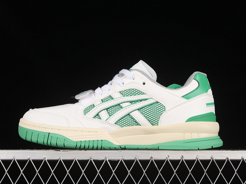 【230】[1203A258-101]-[GEL SPOTLYTE LOW V2 WHITE GREEN]-[WOMAN:36-39]-[MAN:40-45]