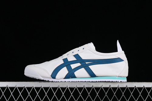 【200】[D3K5N-0146]-[ONITSUKA TIGER MEXICO 66 WHITE BLUE] -[WOMAN:36-39]-[MAN:40-45]