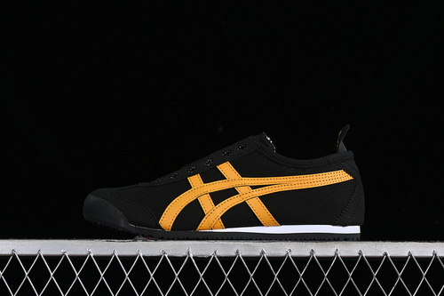 【200】[1183A360-001]-[ONITSUKA TIGER MEXICO 66 BLACK GOLD]-[WOMAN:36-39]-[MAN:40-45]