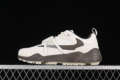 【380】[HQ3061-101]-[TRAVIS SCOTT SHARK-A-DON SAIL WHITE/BROWN]-[MAN:40-45]