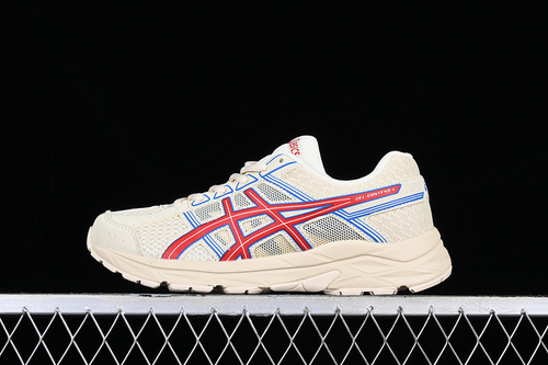 【200】[ T8D4Q-118]-[GEL-CONTEND 4 WHITE BLUE RED]-[WOMAN:36-39]-[MAN:40-45]