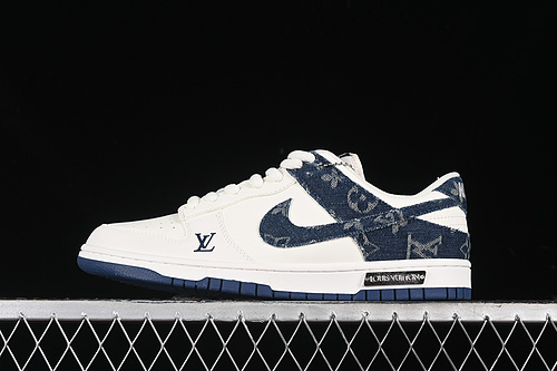 【360】[DJ2024-008]-[SB DUNK LOW L*V OFF WHITE/BLUE]-[WOMAN:36-39]-[MAN:40-45]
