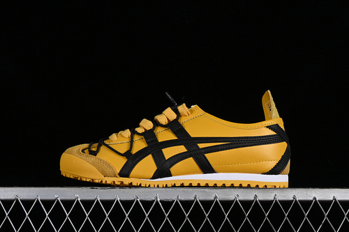 【200】[DL408-0490]-[ONITSUKA TIGER MEXICO 66 YELLOW BLACK] -[WOMAN:36-39]-[MAN:40-45]
