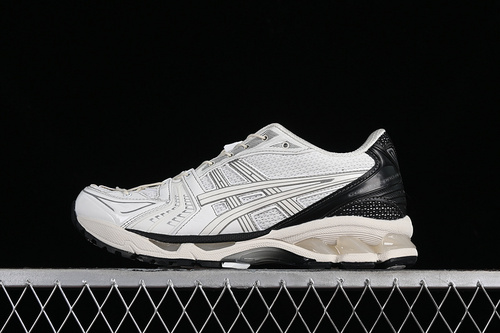 【250】[1201A922-100]-[AS*ICS GEL-KAYANO 14 WHITE BLACK]-[WOMAN:36-39]-[MAN:40-45]