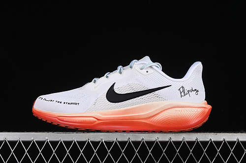 【250】[HJ7037-100]-[AIR ZOOM PEGASUS 41 WHITE/BLACK/PALE IVORY/DRAGON RED/STADIUM GREEN]-[MAN:39-45]