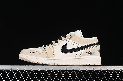 【360】[SJ9950-028]-[AIR JORDAN 1 LOW WHITE/BLACK/BEIGE]-[WOMAN:36-39]-[MAN:40-45]