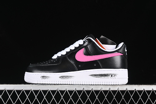 【320】[AQ3692-004]-[PEACEMINUSONE X AIR FORCE 1 07 LOW BLACK/NEW EMERALD/PINKFIRE/TOUR YELLOW/BLUE]