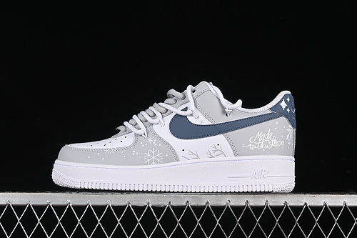 【340】[ZH0316-035]-[AIR FORCE 1 07 LOW WHITE/GREY/BLUE]-[WOMAN:36-39]-[MAN:40-45]