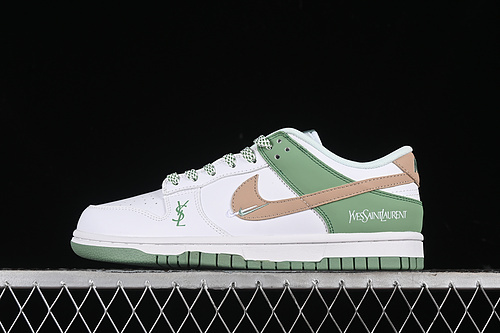【360】[GF2409-169]-[SB DUNK LOW WHITE/GREEN/BROWN]-[WOMAN:36-39]-[MAN:40-45]