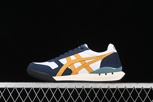 【280】[1183B510-103]-[ONITSUKA TIGER UITIMATE 81 EX WHITE/BLUE/YELLOW]-[WOMAN:35-39]-[MAN:40-45]