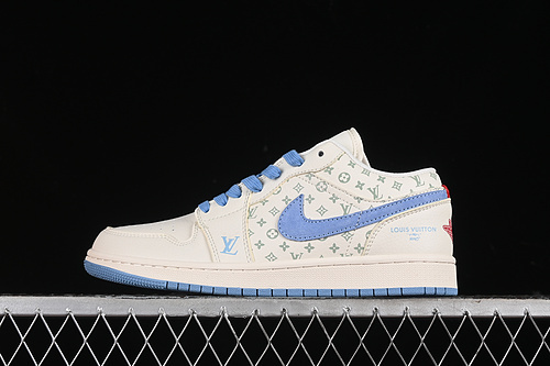 【360】[WG8850-008]-[AIR JORDAN 1 LOW L*V WHITE/BLUE/RED]-[WOMAN:36-39]-[MAN:40-45]